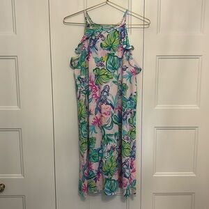 Lilly Pulitzer ruffle tank dress